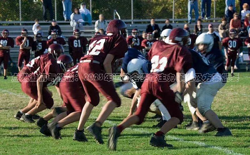 点燃激情与挑战：2023年运动会赛事主办策略及方案概要